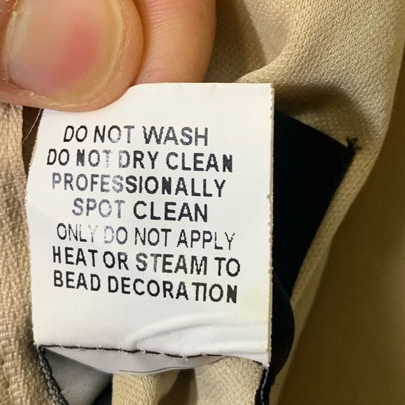 DEB Formal Dress Nude Black. Sz 7 / 8. Mermaid sequins. Sleeveless. Like New - Picture 13 of 13